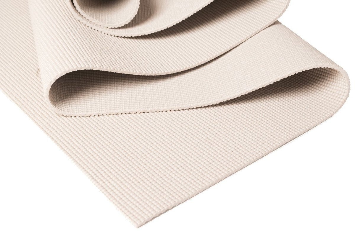 Yogamat sticky extra dik sand - Lotus | 6 mm | fitnessmat | sportmat | pilates mat sand
