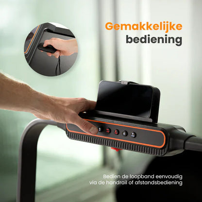 Moovv SmartStep Pro v2 - opvouwbare loopband 1-12 km/u: