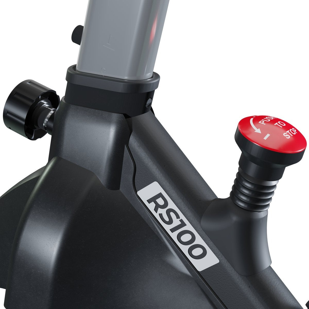 VirtuFit RS100 Indoor Cycle - Indoorfiets - Magnetisch weerstandssysteem - LCD scherm - Compatibel met Zwift & Kinomap - Met tablethouder - 6 kg vliegwiel