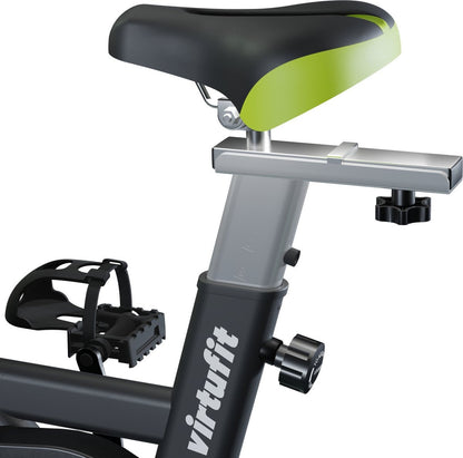 VirtuFit RS100 Indoor Cycle - Indoorfiets - Magnetisch weerstandssysteem - LCD scherm - Compatibel met Zwift & Kinomap - Met tablethouder - 6 kg vliegwiel