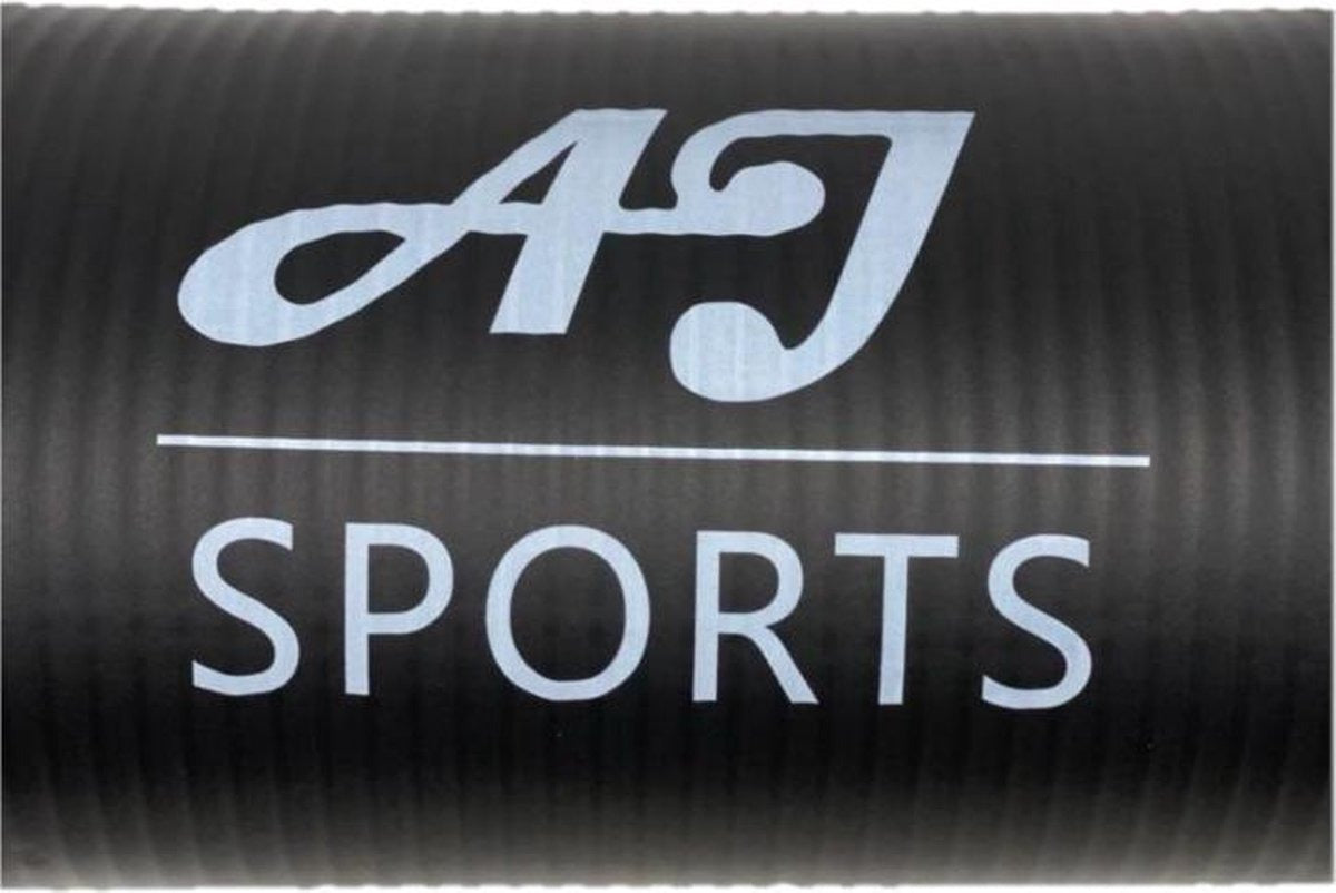 AJ-Sports Yoga mat - Yogamat - Fitness mat NBR - Sport mat - Trainingsmat - Anti slip - Inclusief draagtas - Fitnessmat - Zwart - Yoga - Pilates - Fitness - Foam materiaal - 183 x 61 x 1 cm