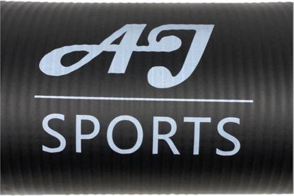 AJ-Sports Yoga mat - Yogamat - Fitness mat NBR - Sport mat - Trainingsmat - Anti slip - Inclusief draagtas - Fitnessmat - Zwart - Yoga - Pilates - Fitness - Foam materiaal - 183 x 61 x 1 cm